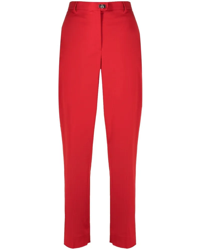 Ferragamo Klassische Cropped-Hose - Rot Rot