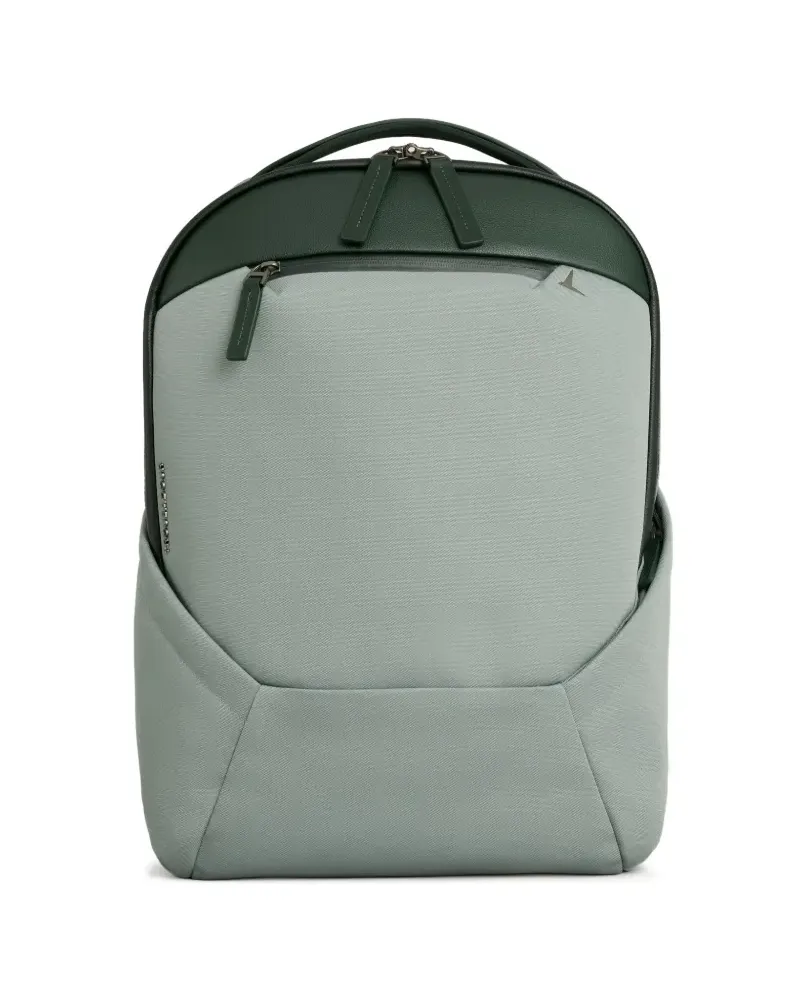 TROUBADOUR Rucksack mit Logo-Print - Grün Grün