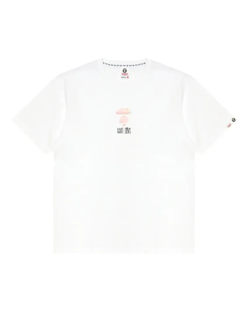 BAPE graphic T-shirt - Weiß Weiß