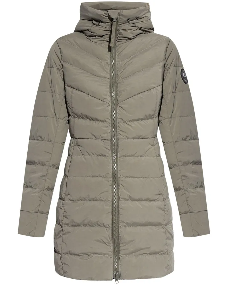 Canada Goose Gefütterter Clair Kapuzenmantel - Grün Grün