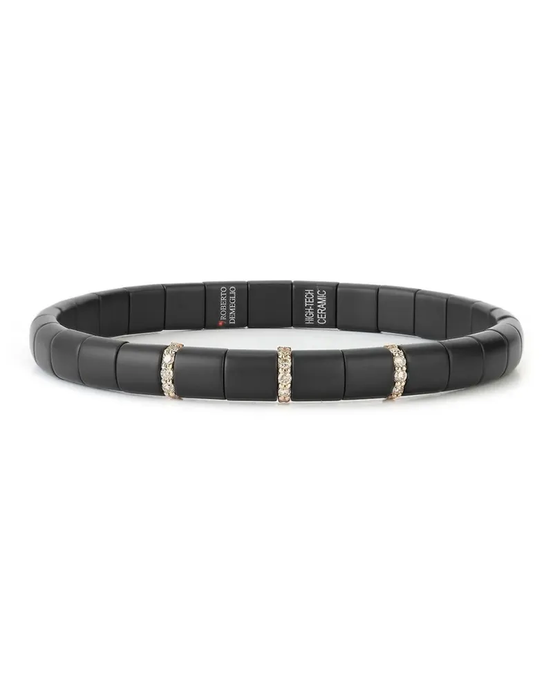 Roberto Demeglio Keramik-Armband mit Diamanten - Rosa Rosa