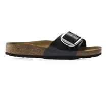 Madrid Big Buckle Sandalen - Schwarz