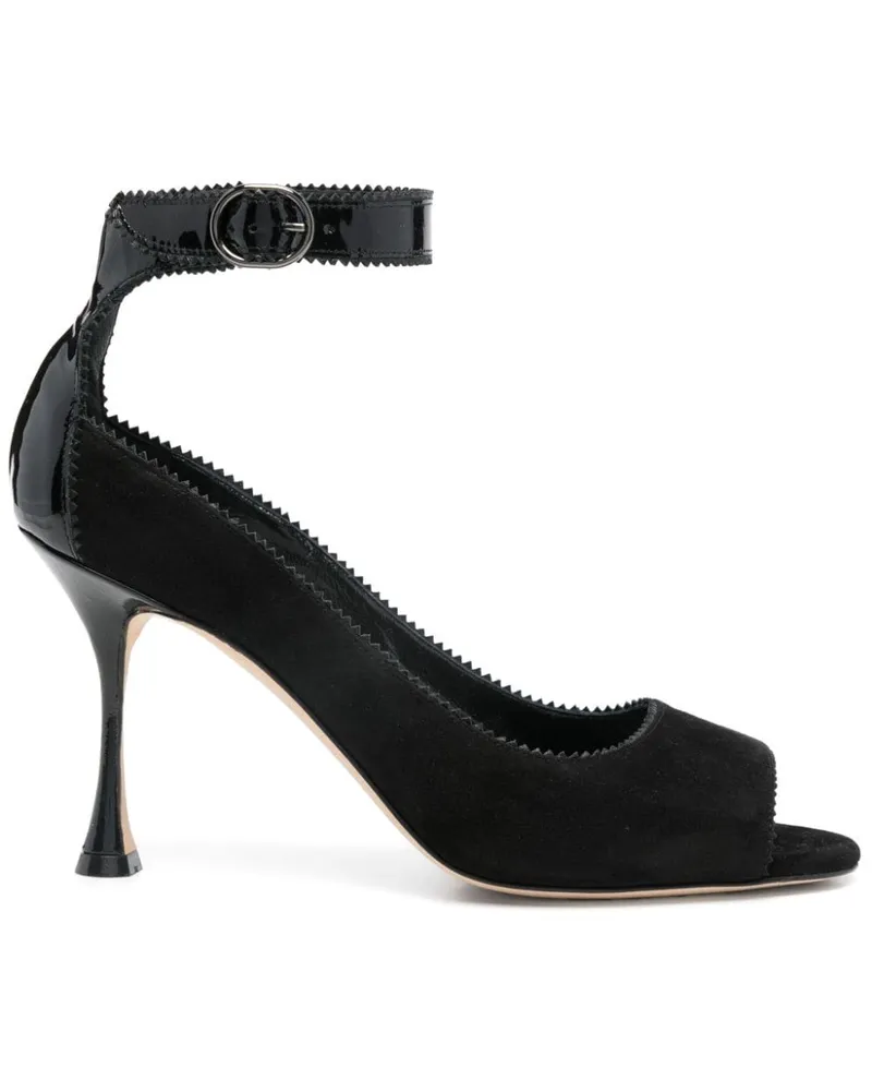 Manolo Blahnik Kadirasa Pumps 90mm - Schwarz Schwarz
