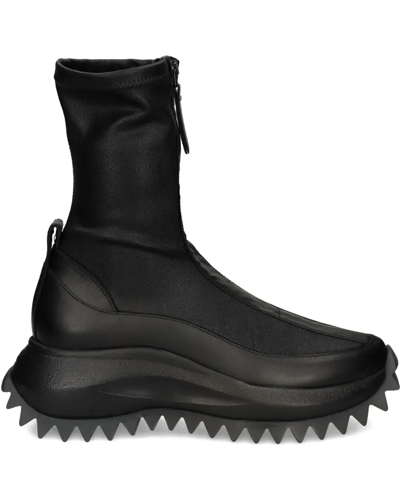 Vic Matié Stiefeletten mit Reißverschluss - Schwarz Schwarz
