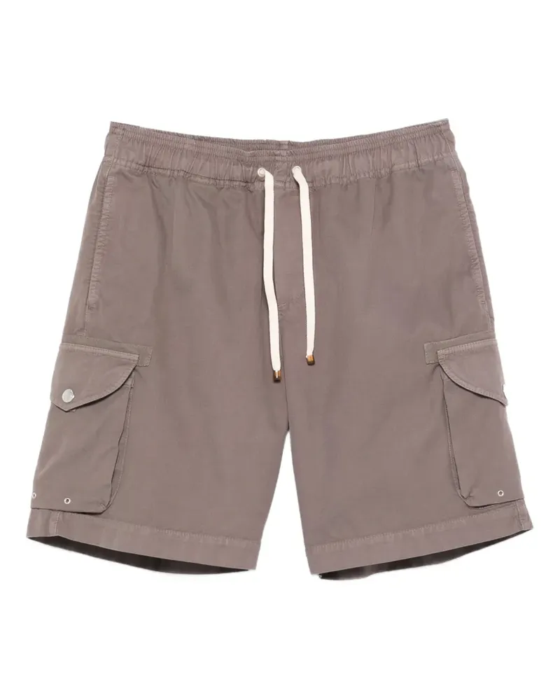 Brunello Cucinelli drawstring-fastening cargo shorts - Grau Grau