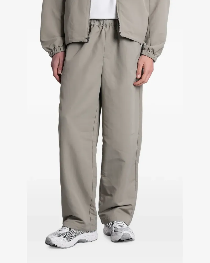 The North Face logo-embroidered track pants - Nude Nude
