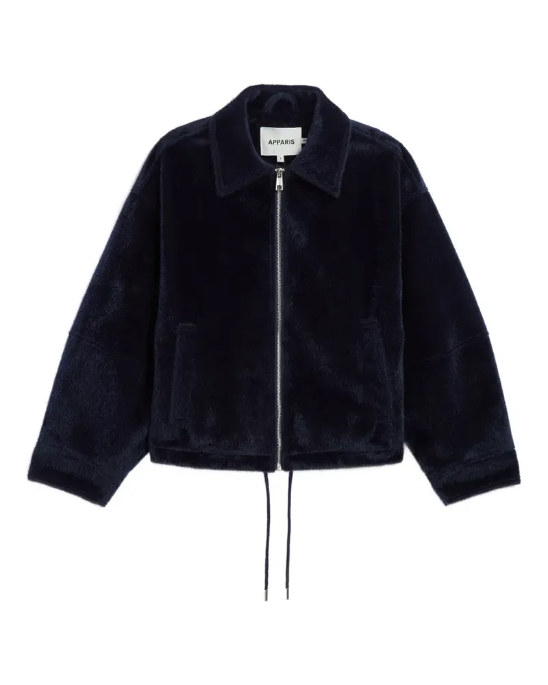 APPARIS Ada Jacke aus Faux Fur - Blau Blau