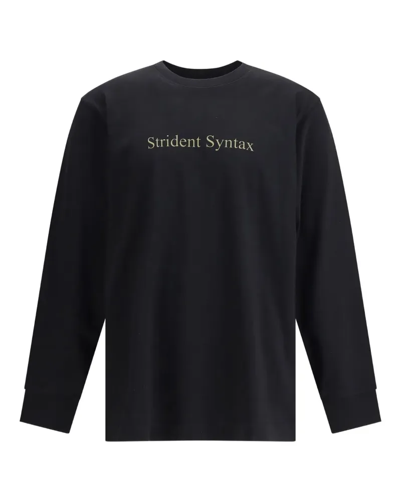 GR10K long-sleeve T-shirt - Schwarz Schwarz