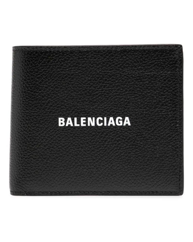 Balenciaga Cash Square Portemonnaie - Schwarz Schwarz