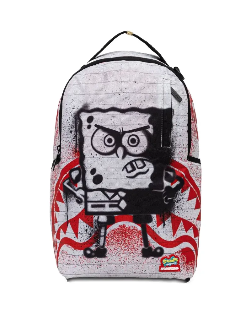 Sprayground SpongeBob-print backpack - Weiß Weiß