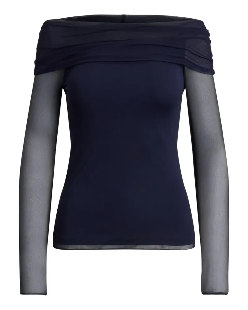 Ralph Lauren Schulterfreies Oberteil - Blau Blau