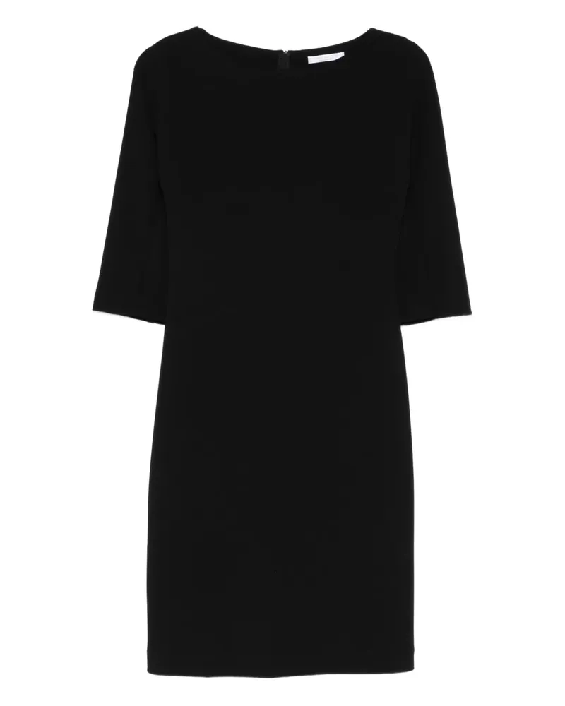 CENERE GB Midikleid mit Dreiviertelärmeln - Schwarz Schwarz