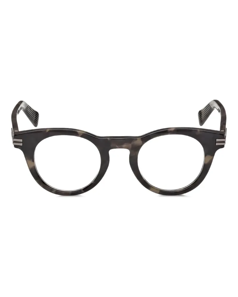 Ermenegildo Zegna round-frame glasses - Braun Braun