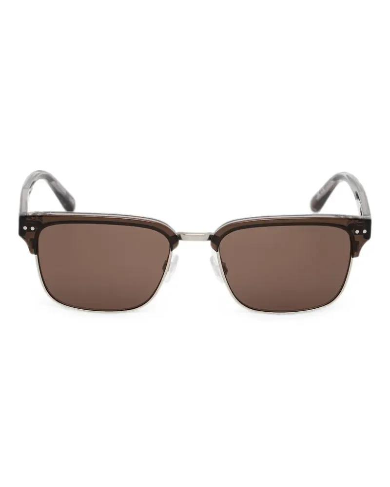 Barbour square-frame tinted sunglasses - Braun Braun