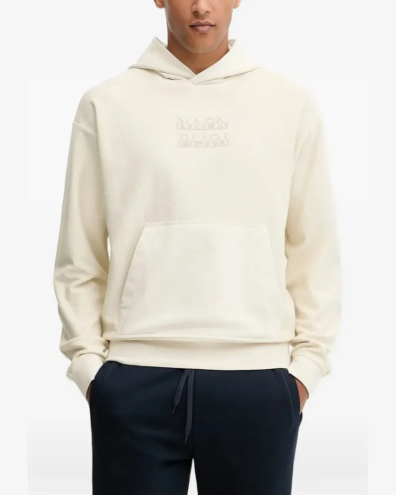 Napapijri Comel Hoodie mit Logo - Nude Nude