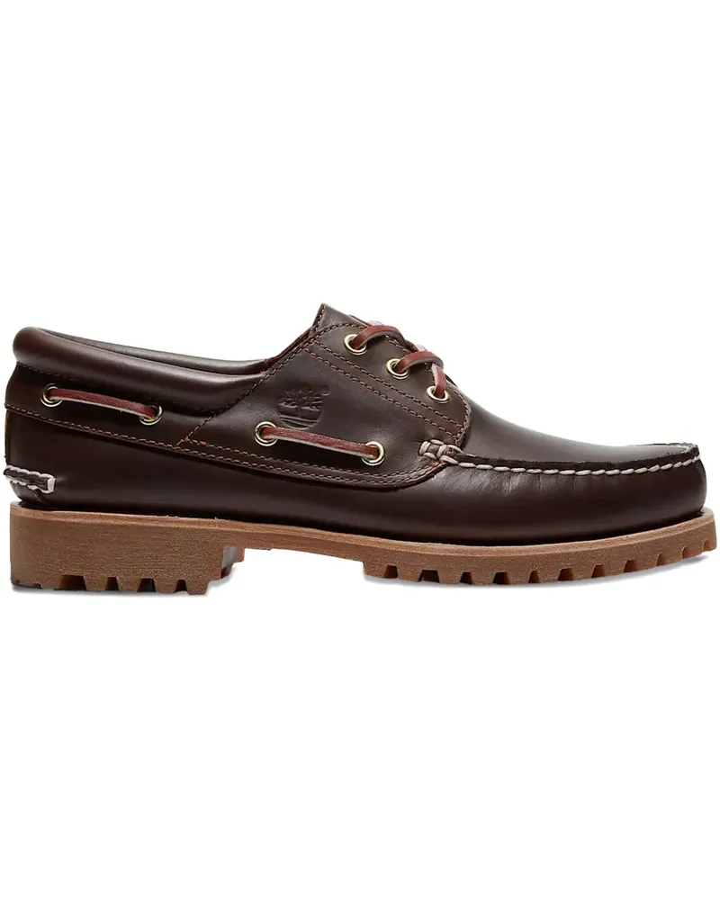 Timberland leather lace-up boat sandals - Braun Braun