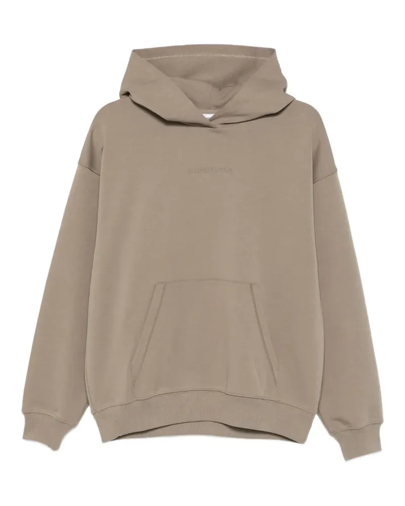 J.Lindeberg Cove hooded pouch pocket sweatshirt - Nude Nude