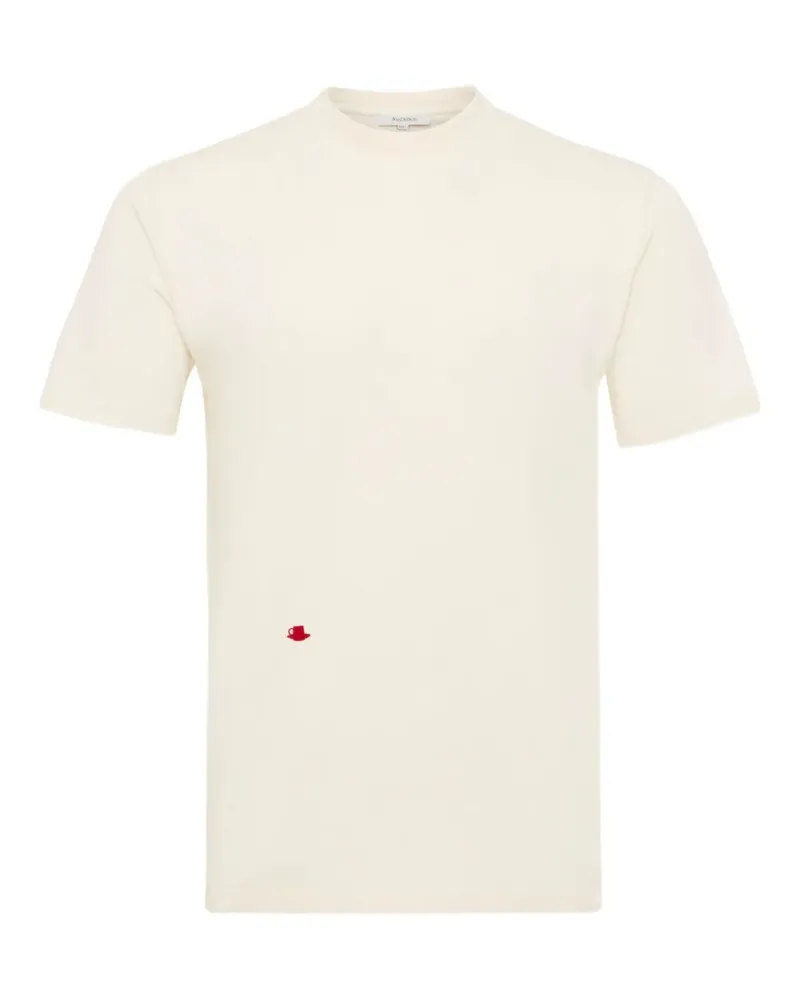 J.W.Anderson T-Shirt mit Teekannen-Stickerei - Weiß Weiß