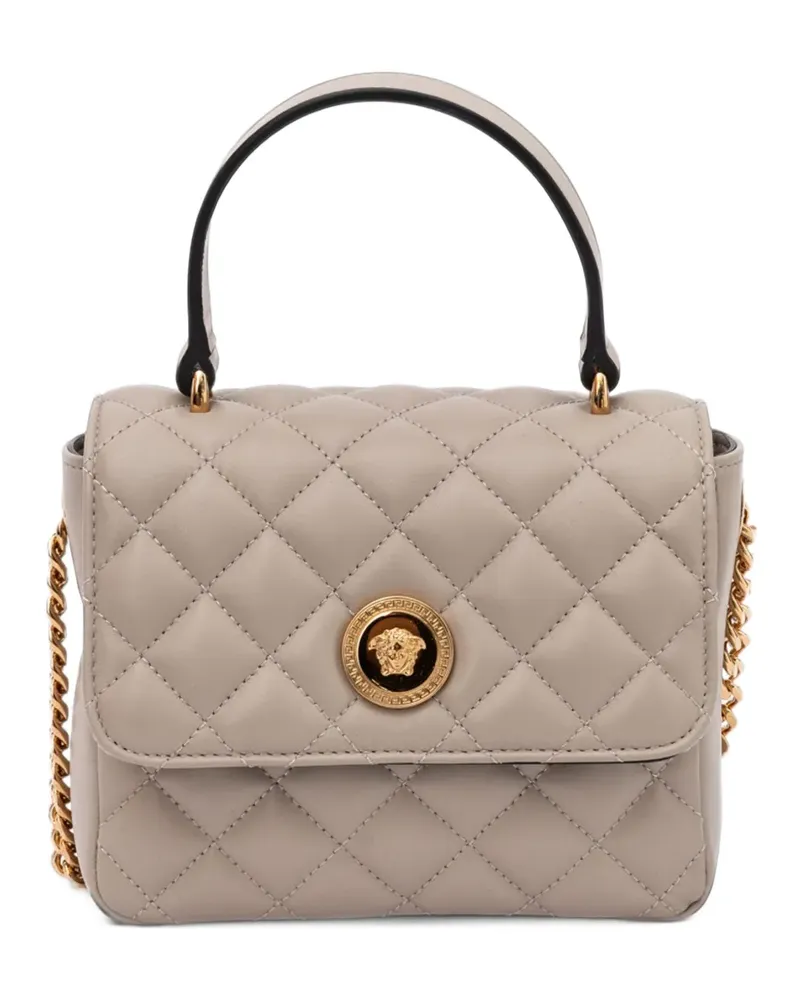Versace quilted Medusa tote bag - Nude Nude