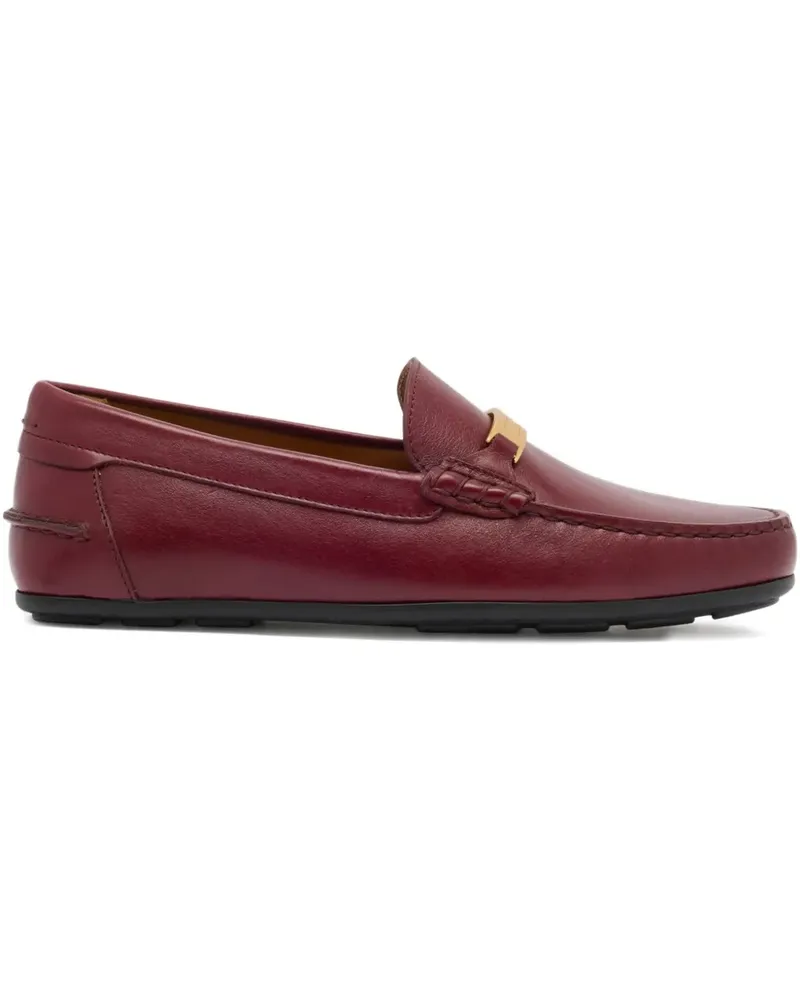 Bally Clay Loafer mit Metalldetail - Rot Rot