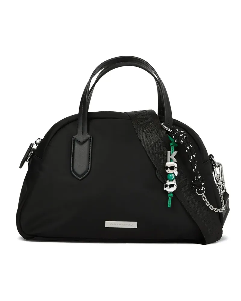 Karl Lagerfeld Ikon Umhängetasche - Schwarz Schwarz