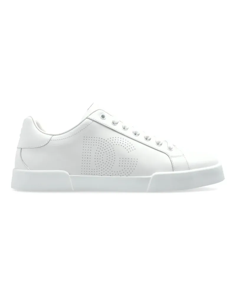 Dolce & Gabbana Strobel Portofino Sneakers - Weiß Weiß