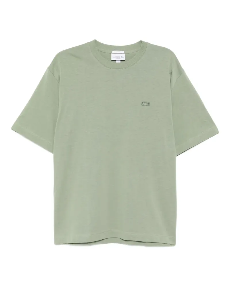 Lacoste T-Shirt mit Logo-Applikation - Grün Grün