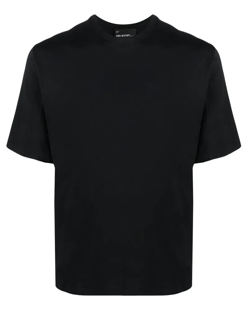 Neil Barrett T-Shirt mit Rundhalsausschnitt - Schwarz Schwarz