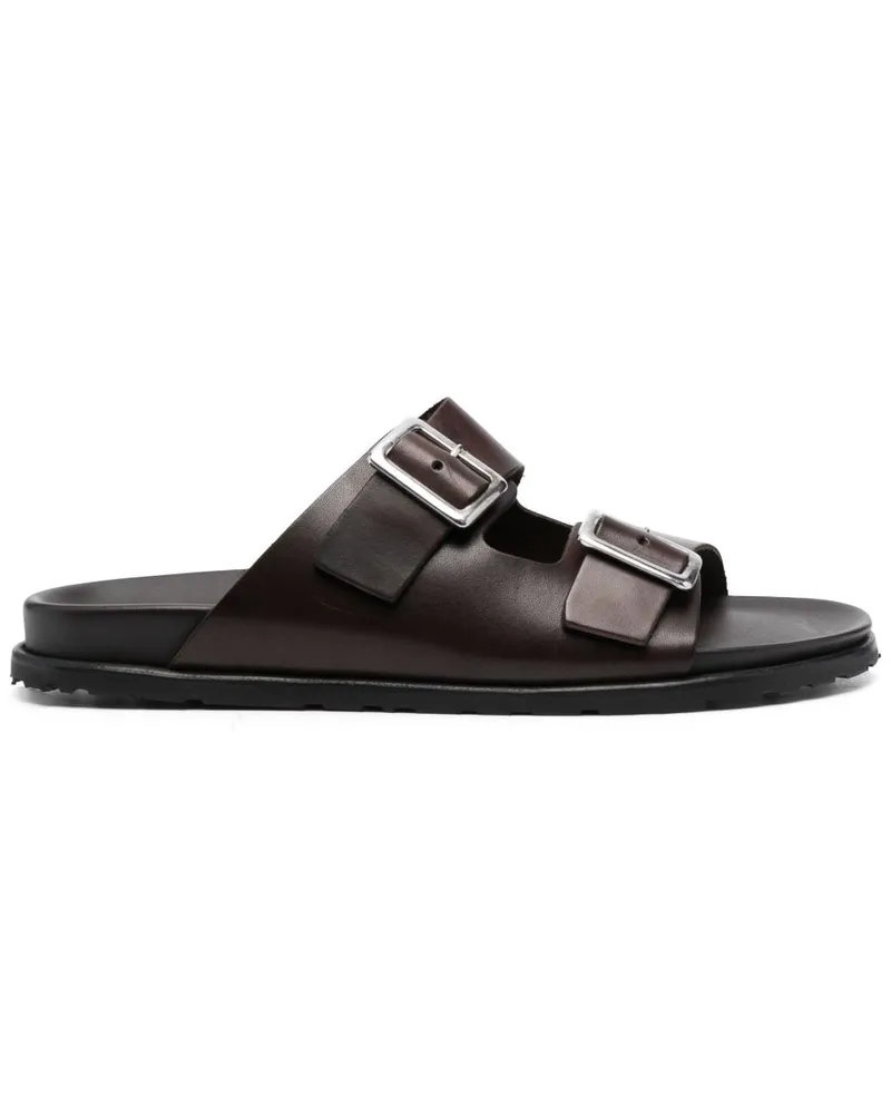 Scarosso Sandalen mit Schnallen - Braun Braun