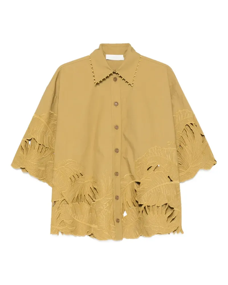 Zimmermann Mahon Hemd mit Cut-Out - Nude Nude