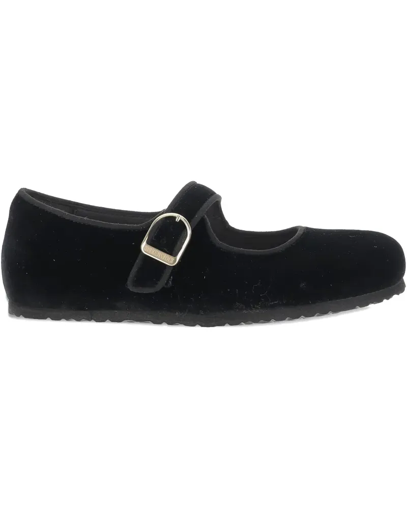 Birkenstock Mary Janes mit Schnallendetail - Schwarz Schwarz