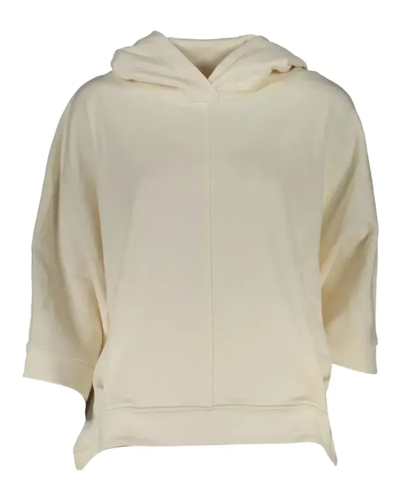 North Sails seam-detail short-sleeve hoodie - Nude Nude