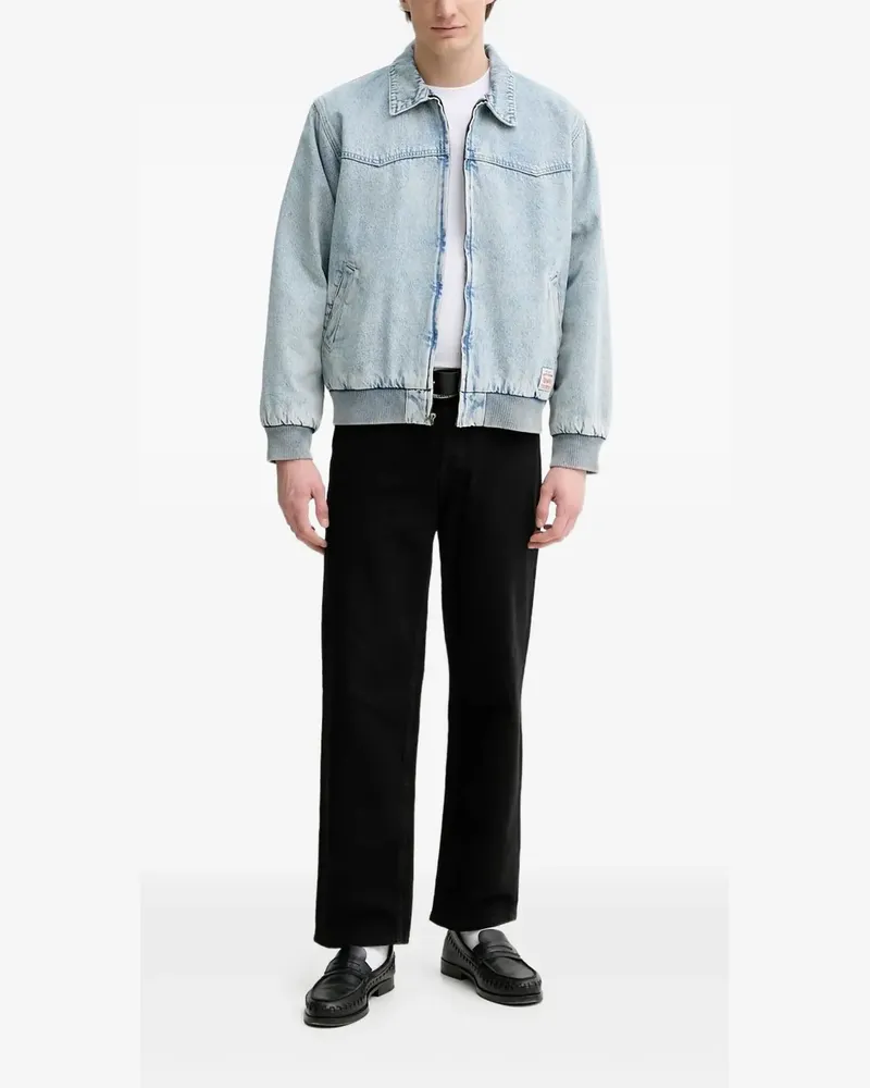 Levi's Embarcadero Jeansjacke mit Reißverschluss - Blau Blau