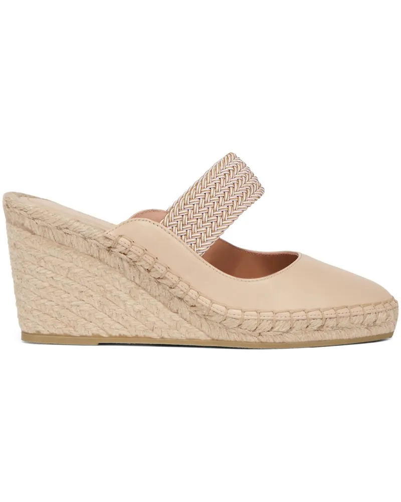 Malone Souliers Siena Espadrilles 70mm - Nude Nude