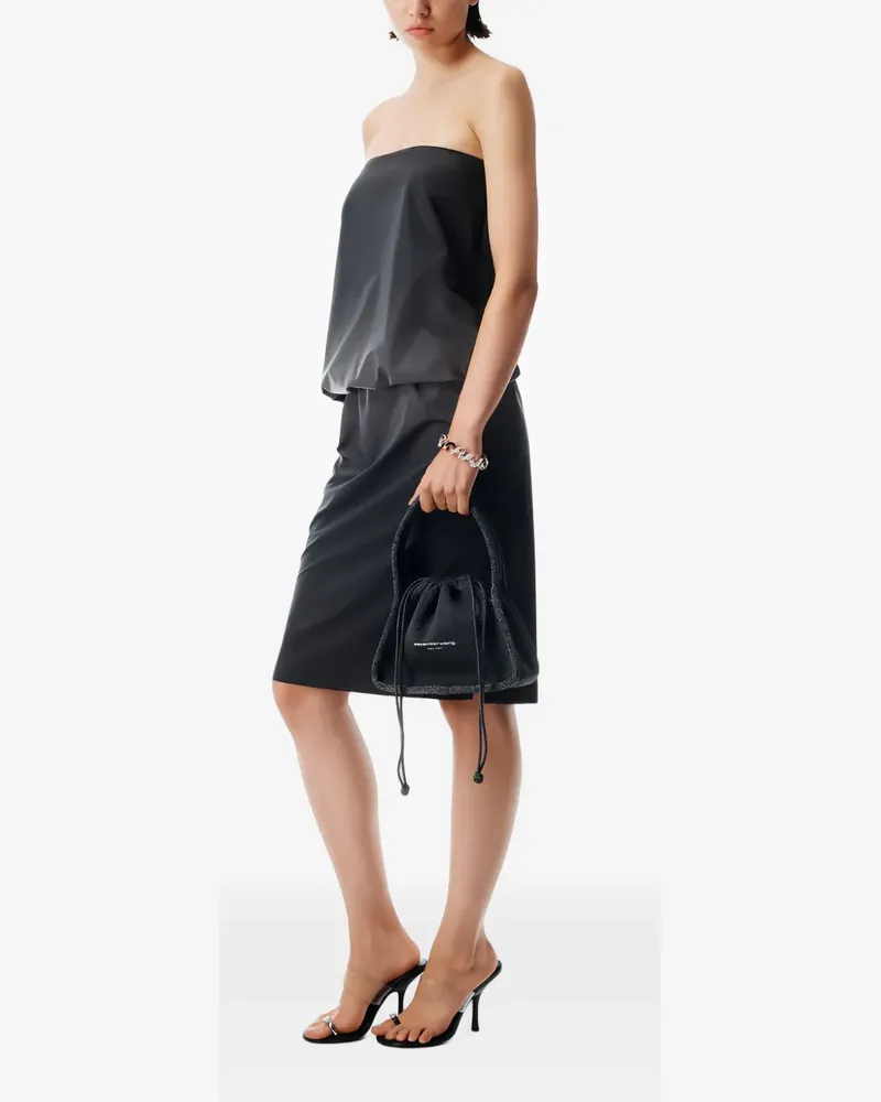 Alexander Wang Kleine Ryan Coulisse-Handtasche - Schwarz Schwarz