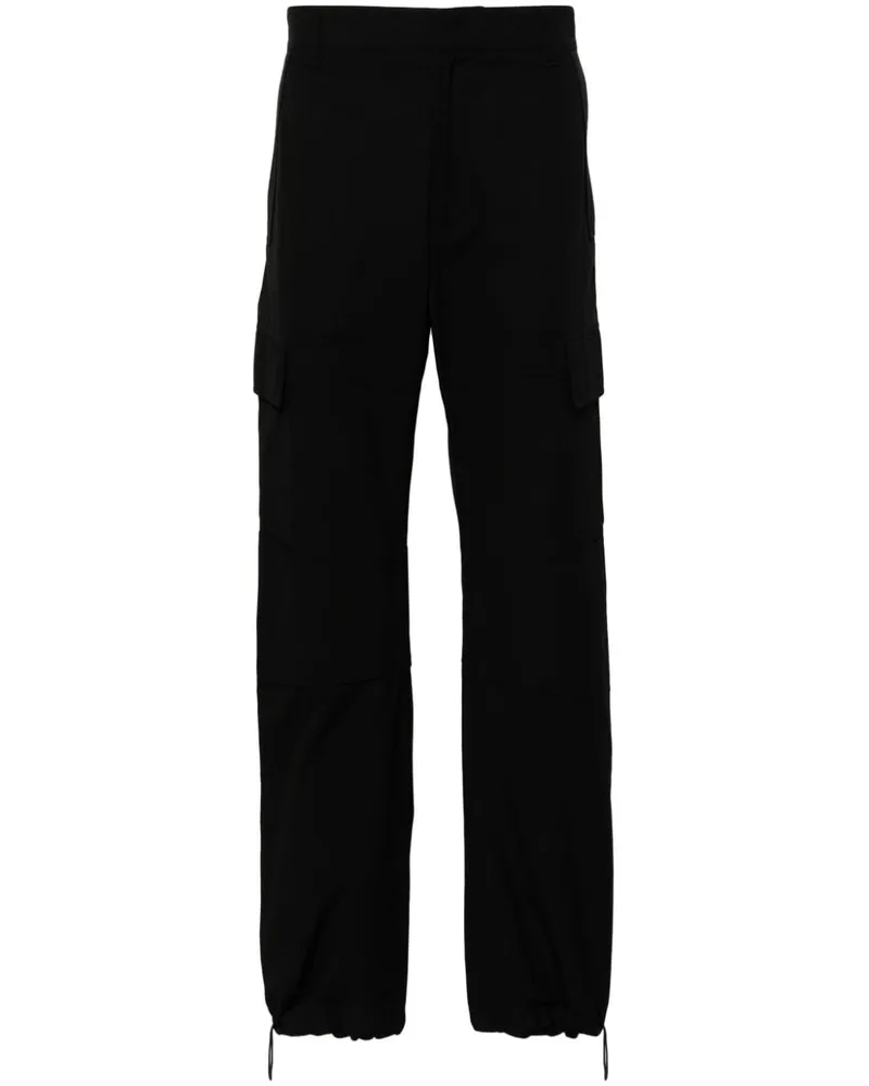 Givenchy Cargohose aus Ripstop Schwarz