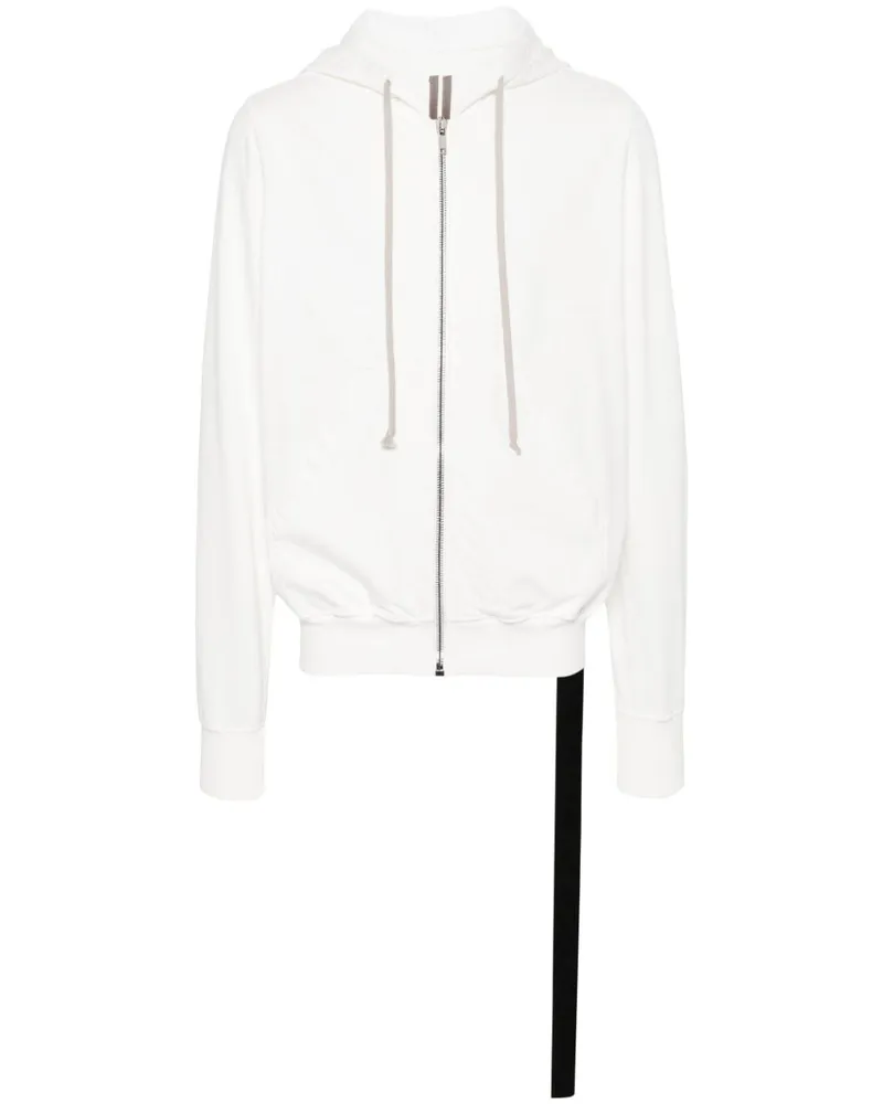 DRKSHDW by Rick Owens Kapuzenjacke mit Reißverschluss - Weiß Weiß