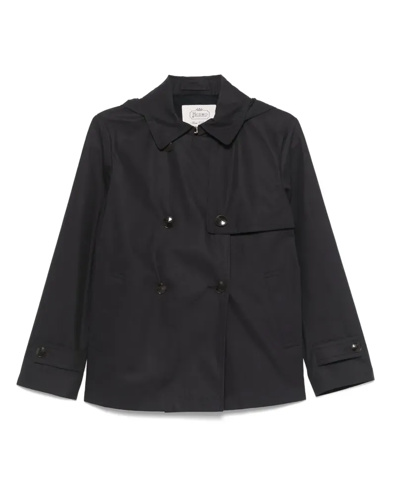 Herno Jacke mit Kapuze - Blau Blau