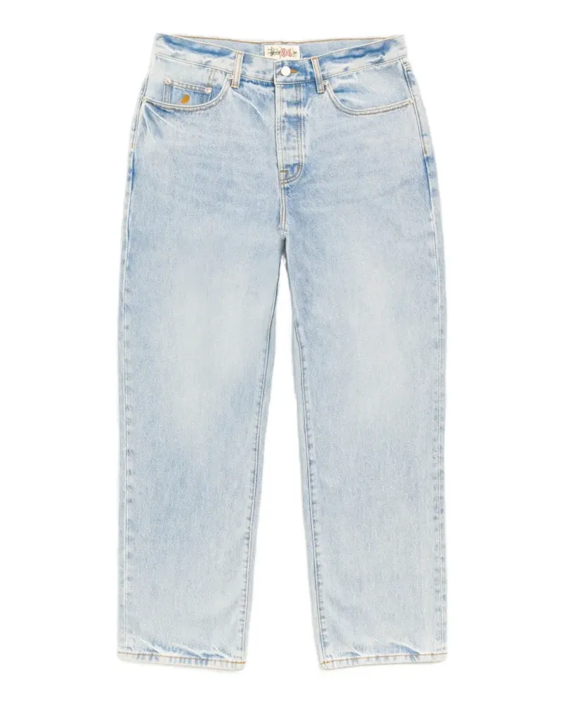 Stüssy Ausgeblichene Big Ol Jean Jeans - Blau Blau