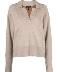 Rag & Bone Bridget Pullover mit Polokragen Nude