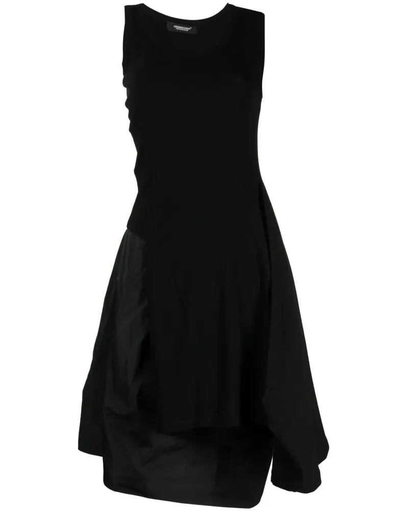 Undercover Drapiertes Kleid - Schwarz Schwarz