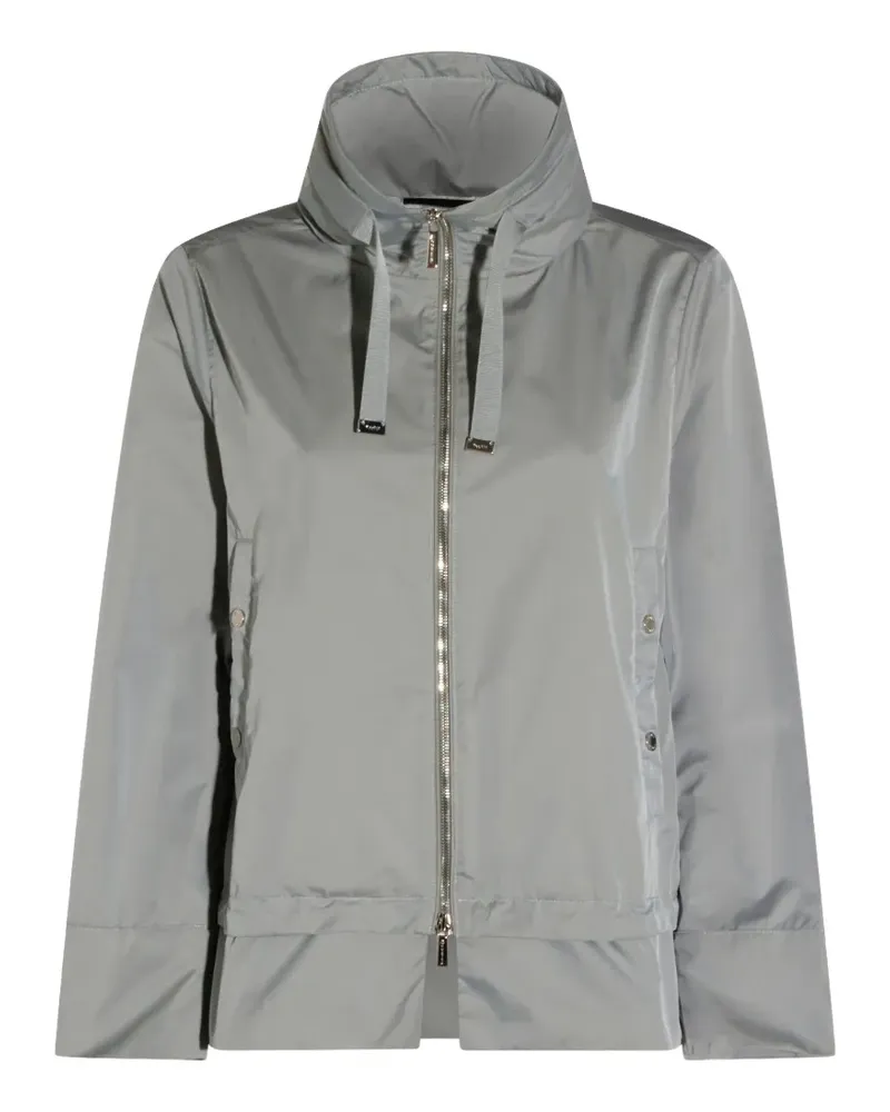 MOORER Kapuzenjacke mit Reißverschluss - Grau Grau