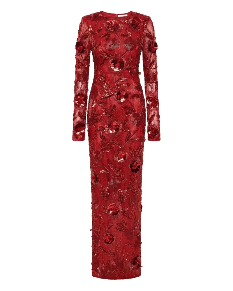 Rachel Gilbert Pierre Abendkleid - Rot Rot