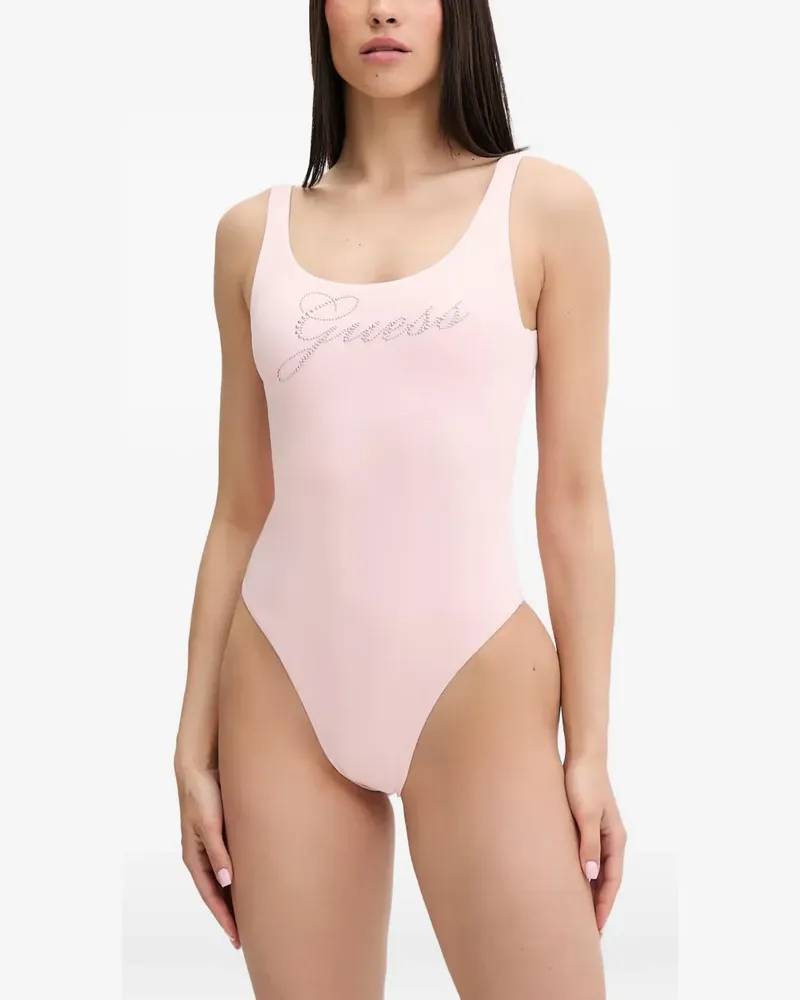Guess Badeanzug mit Logo-Verzierung - Rosa Rosa