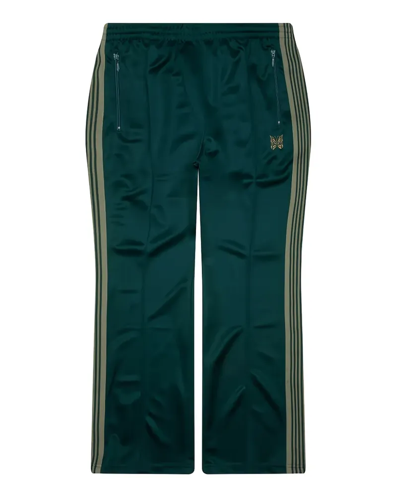 NEEDLES Poly Smooth boot-cut track pants - Grün Grün