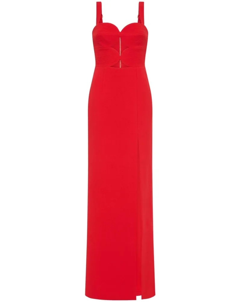Rebecca Vallance Karina Abendkleid mit Herzausschnitt Rot