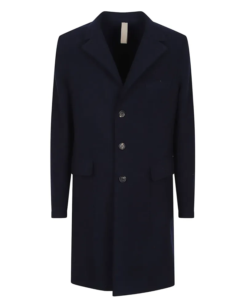 Eleventy single-breasted coat - Blau Blau
