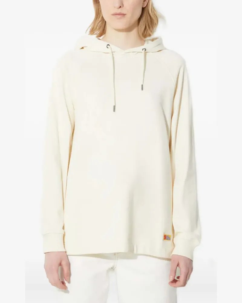 Fjäll Räven Klassischer Hoodie - Weiß Weiß