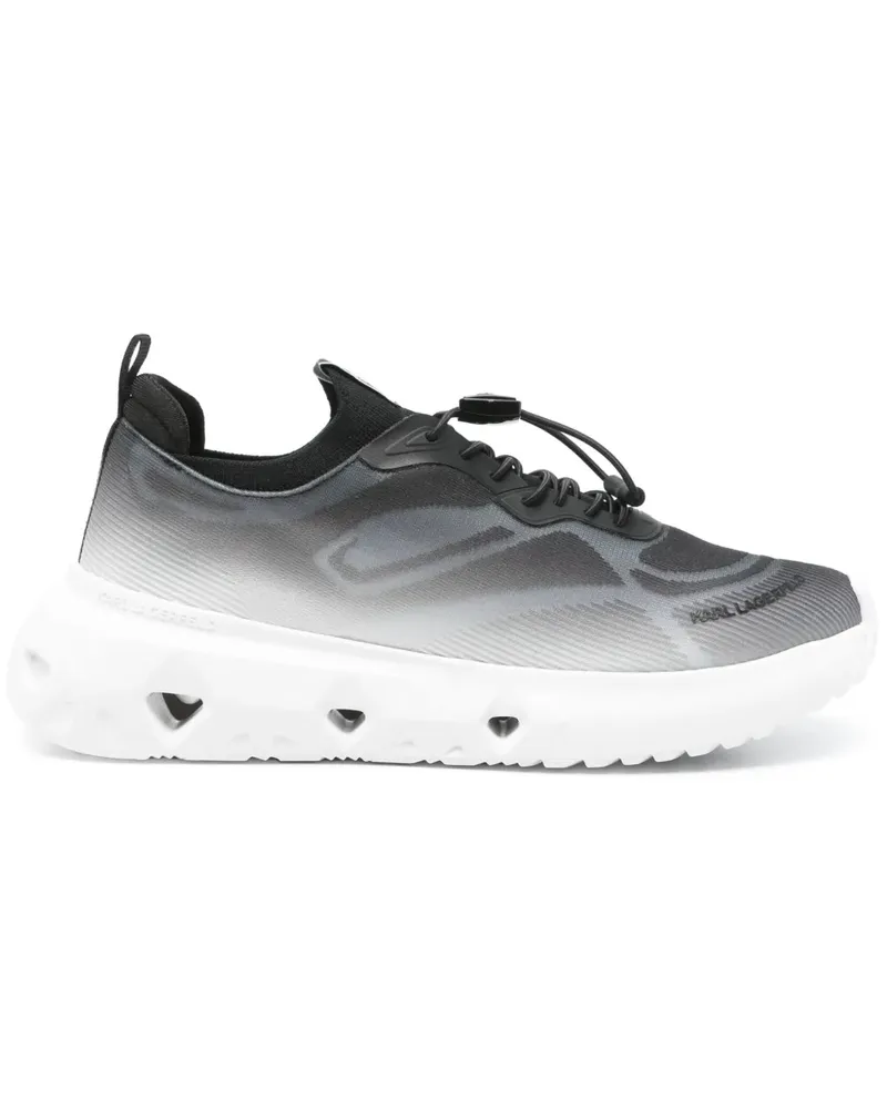 Karl Lagerfeld Sneakers mit Logo-Verzierung - Schwarz Schwarz