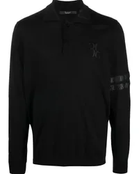 Billionaire Pullover mit Logo-Patch Schwarz